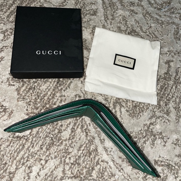 GG MARMONT LEATHER BI-FOLD WALLET - Picture 4 of 6